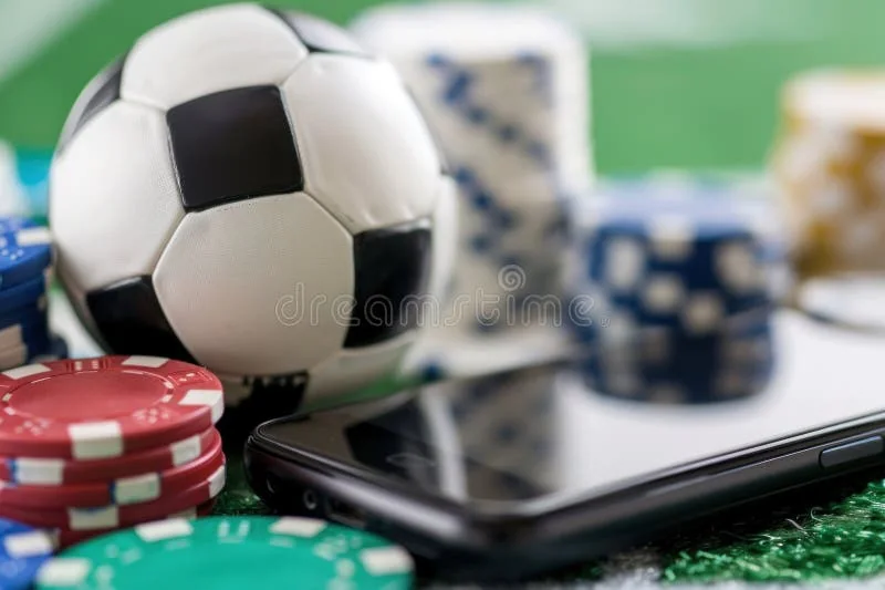 Ilustrasi suasana pertandingan olahraga untuk navigasi liga HOKIBET